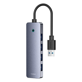 Baseus UltraJoy Series Hub USB-A 4x USB-A 3.0 1x USB-C 5V 15cm