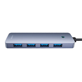 Baseus UltraJoy Series Hub USB-A 4x USB-A 3.0 1x USB-C 5V 15cm