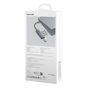 Baseus UltraJoy Series Hub USB-A 4x USB-A 3.0 1x USB-C 5V