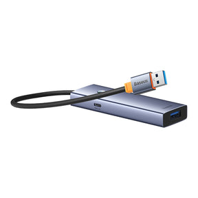 Baseus UltraJoy Series Hub USB-A 4x USB-A 3.0 1x USB-C 5V