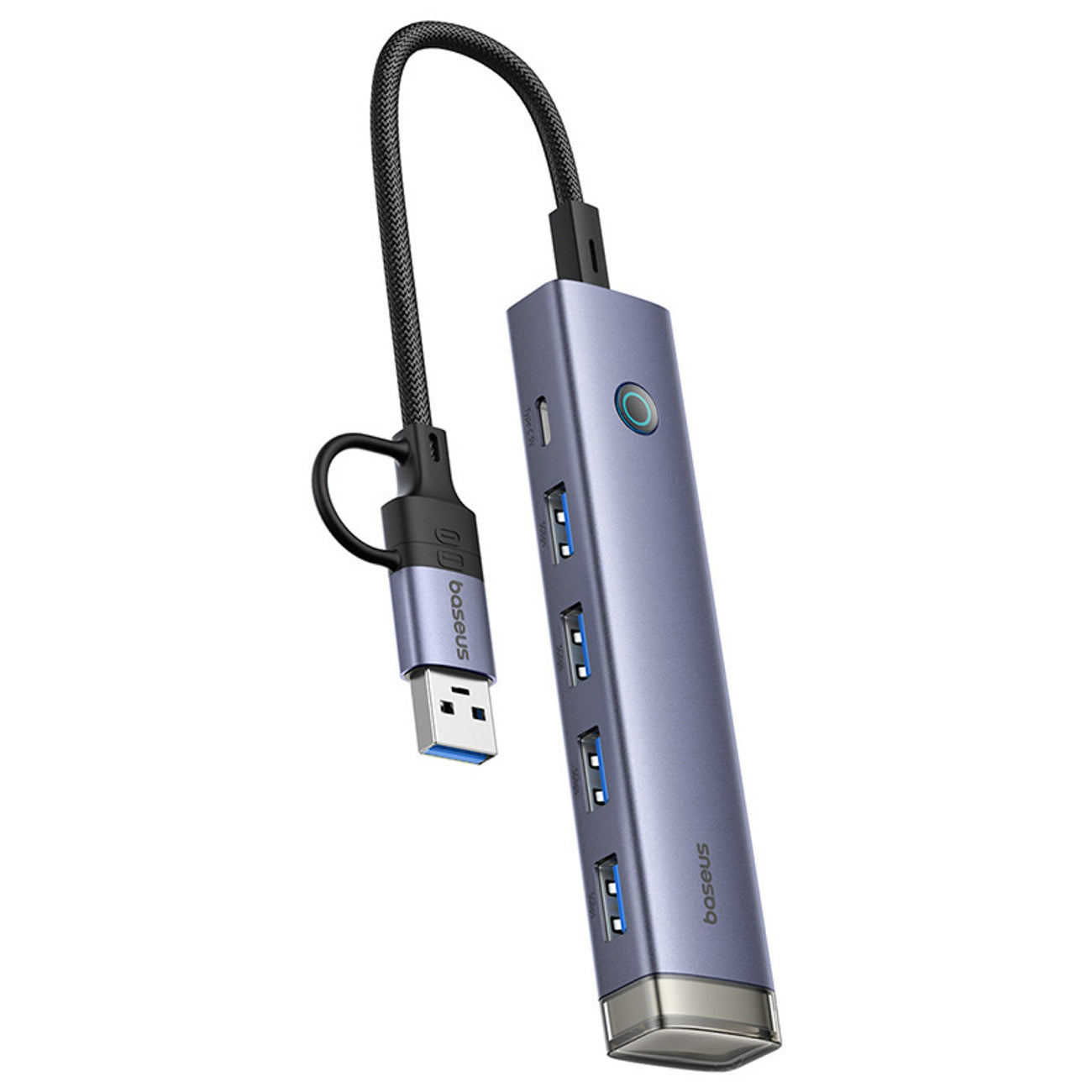 Baseus UltraJoy Series Hub USB-A/USB-C 4xUSB-A 3.0 1xUSB-C 5V