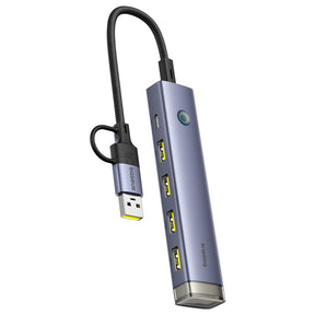 Baseus UltraJoy Series Hub USB-A/USB-C 4x USB-A 3.1 1x USB-C 5V