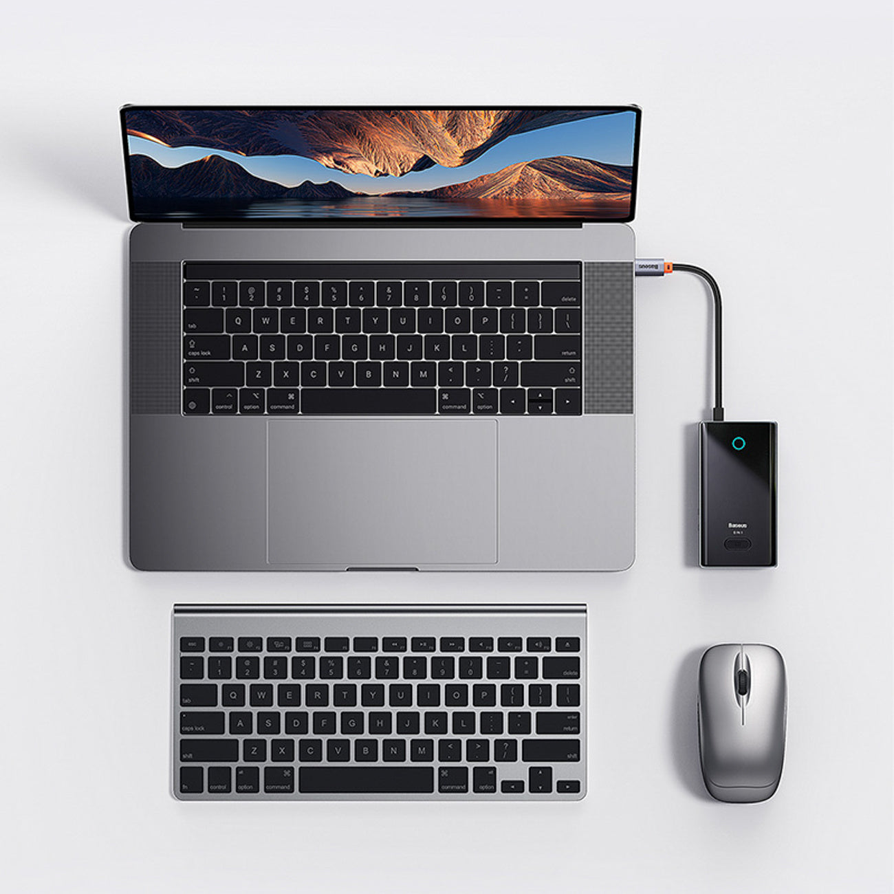 Baseus PioneerJoy Hub USB-C 4x USB-A 3.0