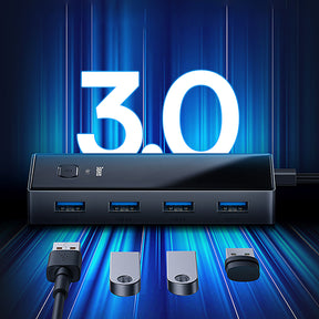 Baseus PioneerJoy Hub USB-C 4x USB-A 3.0