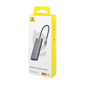 Baseus UltraJoy Series Hub USB-C 7w1 HDMI 4K 60Hz USB-A 3.1 USB-C 3.1 PD RJ45
