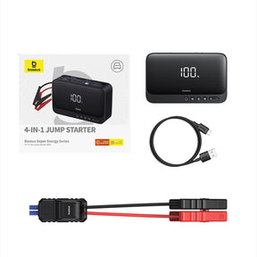 Baseus Super Energy BS-CH013 Jump starter 4w1 600A z latarką / powerbankiem 6000mAh / kompresorem