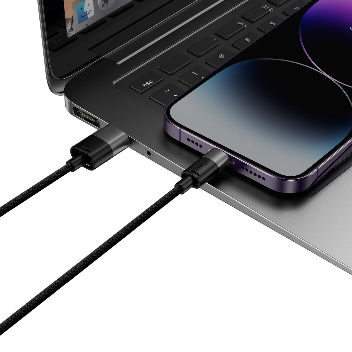 Baseus StarSpeed Kabel 3w1 USB-A – micro USB / Lightning / USB-C 3.5A 1.2m