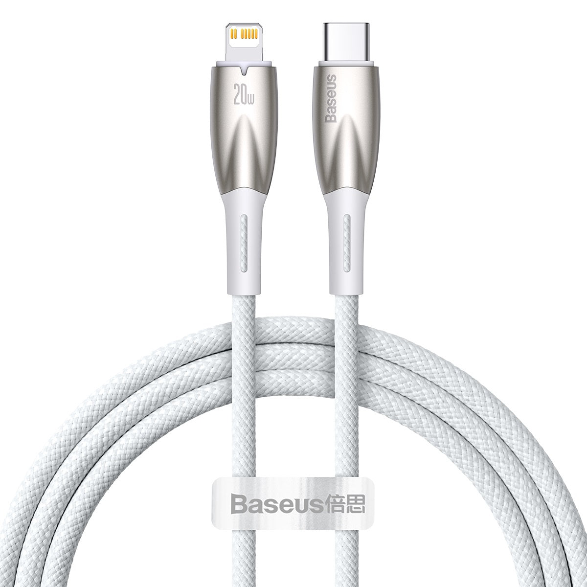 Baseus Glimmer Series Kabel USB-C – Lightning PD 20W 480 Mb/s 1m