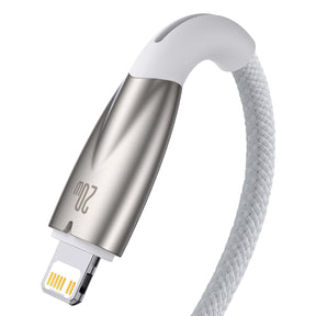 Baseus Glimmer Series Kabel USB-C – Lightning PD 20W 480 Mb/s 1m