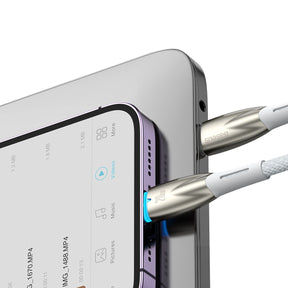 Baseus Glimmer Series Kabel USB-C – Lightning PD 20W 480 Mb/s 1m