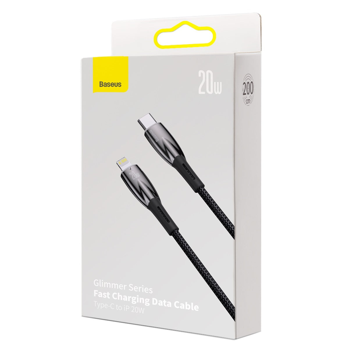 Baseus CADH000101 Kabel Lightning – USB-C PD 20W 480 Mb/s 2 m