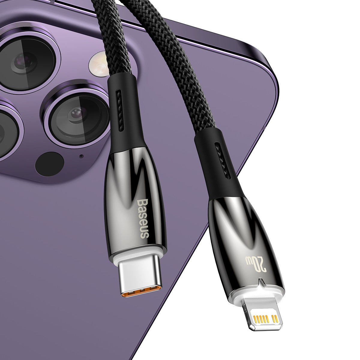 Baseus CADH000101 Kabel Lightning – USB-C PD 20W 480 Mb/s 2 m
