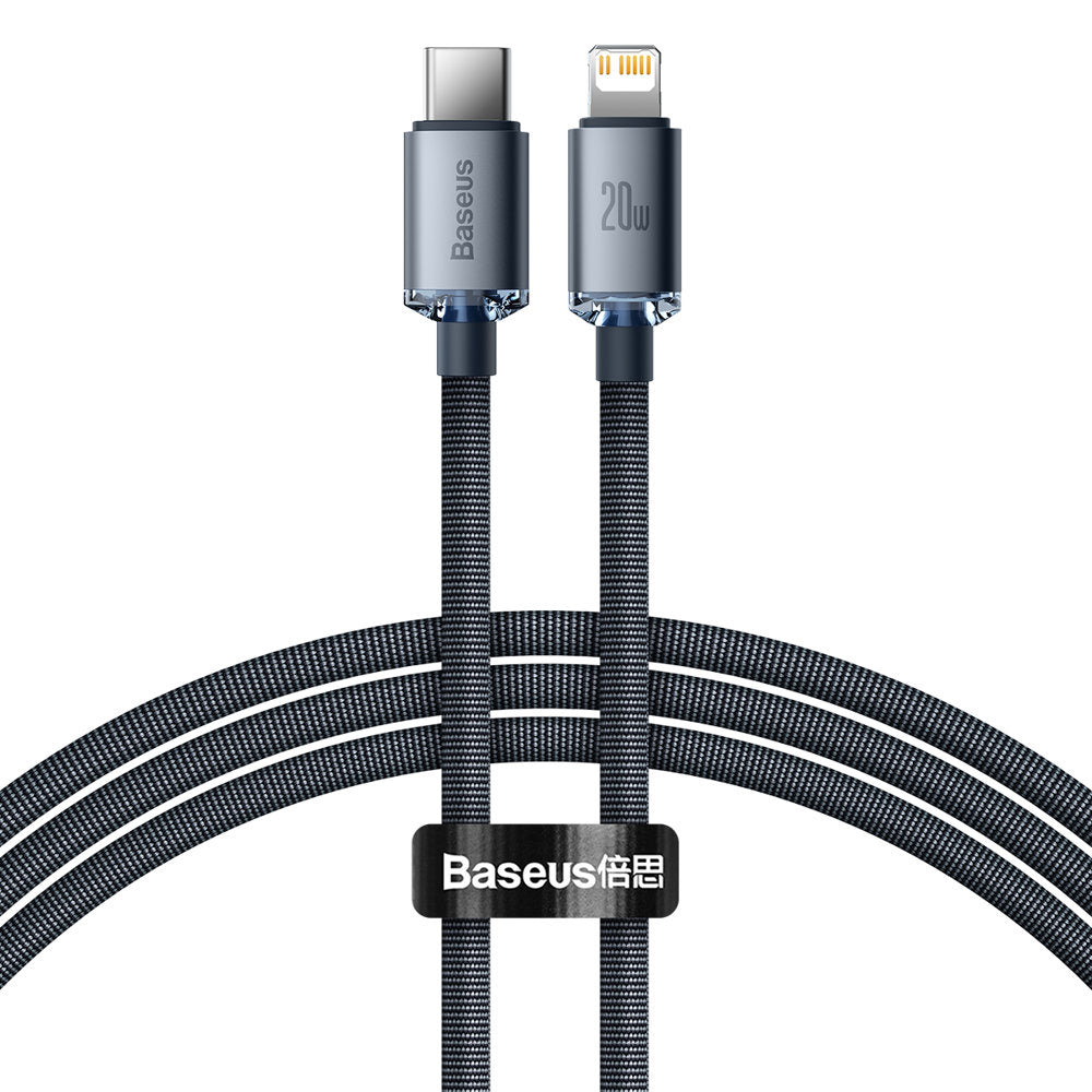 Kabel Baseus CAJY000201 Lightning - USB-C PD QC 20W 480Mb/s 1,2m