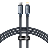 Kabel Baseus CAJY000201 Lightning - USB-C PD QC 20W 480Mb/s 1,2m