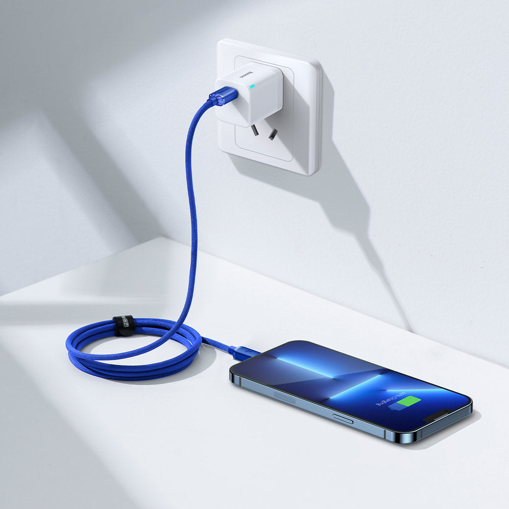 Baseus Crystal Shine Series Kabel USB-C – Lightning PD 20W 480Mb/s 1,2m