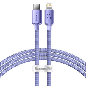 Kabel Baseus CAJY000205 Lightning - USB-C PD 20W 480Mb/s 1,2m