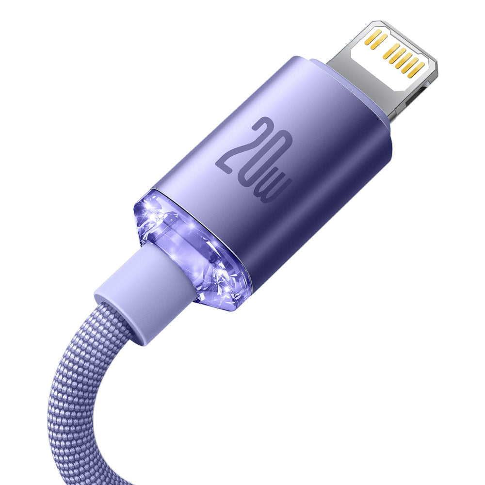 Kabel Baseus CAJY000205 Lightning - USB-C PD 20W 480Mb/s 1,2m