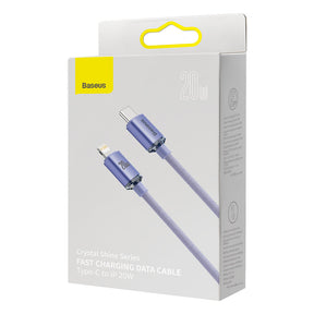 Kabel Baseus CAJY000205 Lightning - USB-C PD 20W 480Mb/s 1,2m