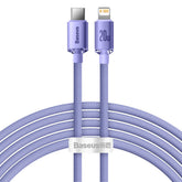 Baseus Crystal Shine Series Kabel USB-C – Lightning PD 20W 480Mb/s 2m