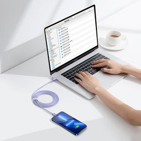 Baseus Crystal Shine Series Kabel USB-C – Lightning PD 20W 480Mb/s 2m