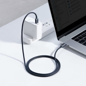 Baseus Crystal Shine Series Kabel USB-C - USB-C PD 100W 5A 480Mb/s 1,2m