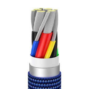 Baseus Crystal Shine Series Kabel USB-C - USB-C PD 100W 5A 480Mb/s 1,2m