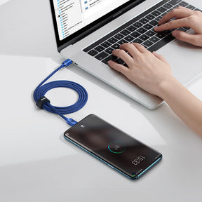 Baseus Crystal Shine Series Kabel USB-C - USB-C PD 100W 5A 480Mb/s 1,2m