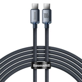Baseus Crystal Shine Series Kabel USB-C – USB-C PD 100W 5A 480Mb/s 2m