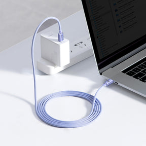 Baseus Crystal Shine Series Kabel USB-C – USB-C PD QC 100W 5A 480 Mb/s 2m