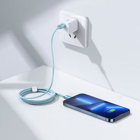Baseus Crystal Shine CAJY001303 Kabel Lightning – USB-C PD 20W 480 Mb/s 1,2m