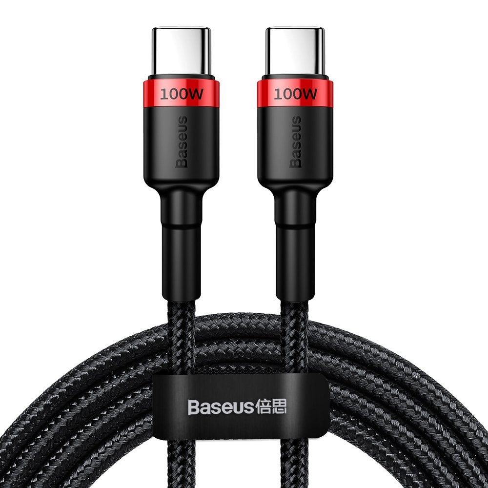 Baseus Cafule CATKLF-AL91 Kabel USB-C – USB-C PD QC 100W 5A 480 Mb/s 2m