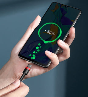 Baseus Cafule CATKLF-ALG1 Kabel USB-C – USB-C PD QC 100W 5A 2m