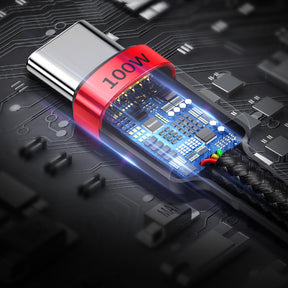 Baseus Cafule CATKLF-ALG1 Kabel USB-C – USB-C PD QC 100W 5A 2m