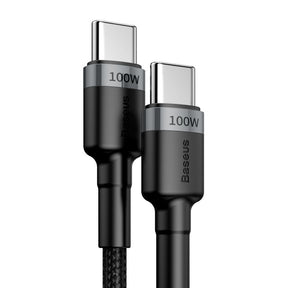 Baseus Cafule CATKLF-ALG1 Kabel USB-C – USB-C PD QC 100W 5A 2m