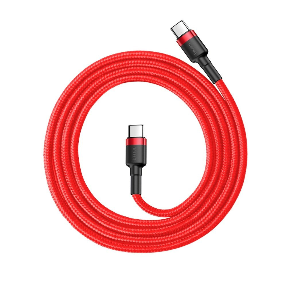 Baseus Cafule Cable CATKLF Kabel USB-C - USB-C PD QC 60W 3A 480Mb/s 1m