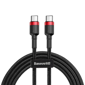 Baseus Cafule Cable CATKLF-H91 USB-C - USB-C PD QC 60W 3A 480Mb/s 2m