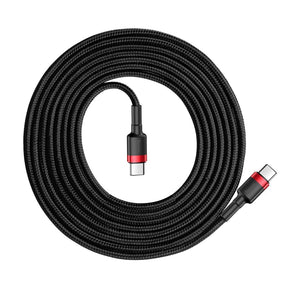 Baseus Cafule Cable CATKLF-H91 USB-C - USB-C PD QC 60W 3A 480Mb/s 2m