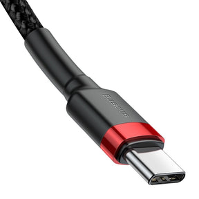 Baseus Cafule Cable CATKLF-H91 USB-C - USB-C PD QC 60W 3A 480Mb/s 2m