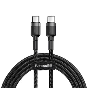 Baseus Cafule Cable USB-C - USB-C PD QC 60W 3A 480Mb/s 2m