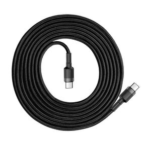 Baseus Cafule Cable USB-C - USB-C PD QC 60W 3A 480Mb/s 2m