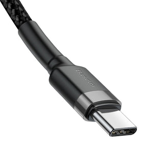 Baseus Cafule Cable USB-C - USB-C PD QC 60W 3A 480Mb/s 2m