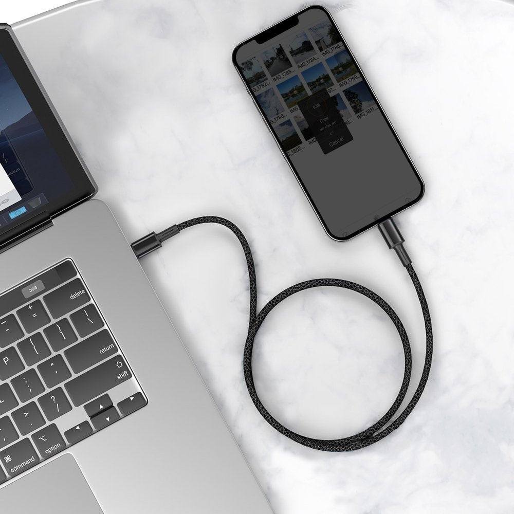 Kabel Baseus CATLGD-01 Lightning - USB-C PD 20W 480Mb/s 1m