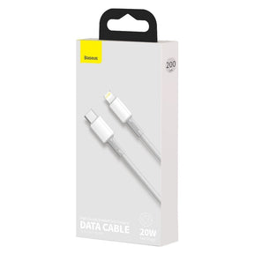 Kabel Baseus CATLGD-A02 Lightning - USB-C PD 20W 480Mb/s 2m