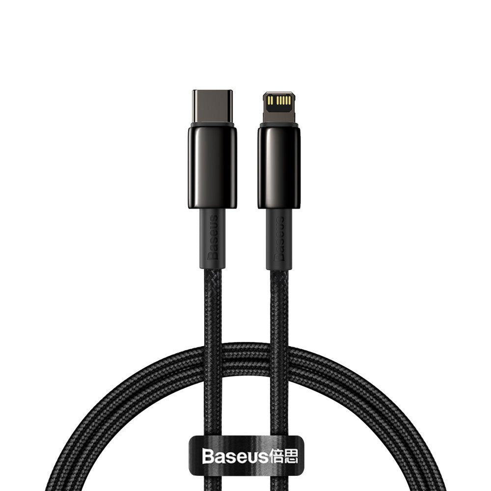 Kabel Baseus CATLWJ-01 Lightning - USB-C PD 20W 480Mb/s 1m