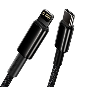 Kabel Baseus CATLWJ-01 Lightning - USB-C PD 20W 480Mb/s 1m