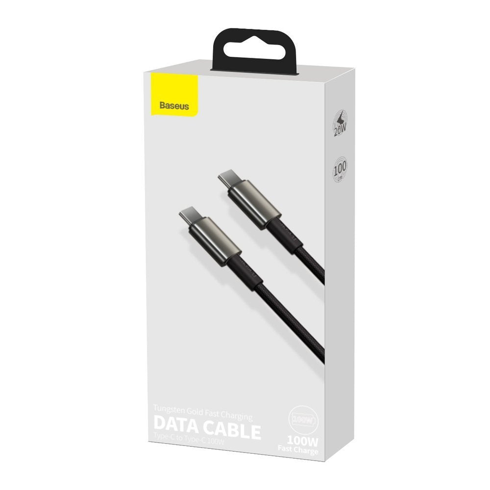 Kabel Baseus CATWJ-01 USB-C - USB-C PD QC 100W 5A 1m