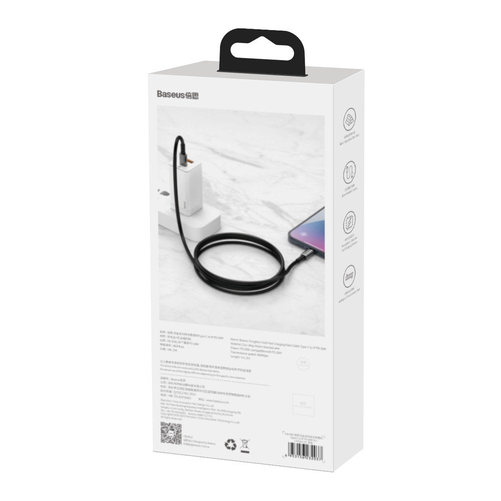 Kabel Baseus CATWJ-01 USB-C - USB-C PD QC 100W 5A 1m