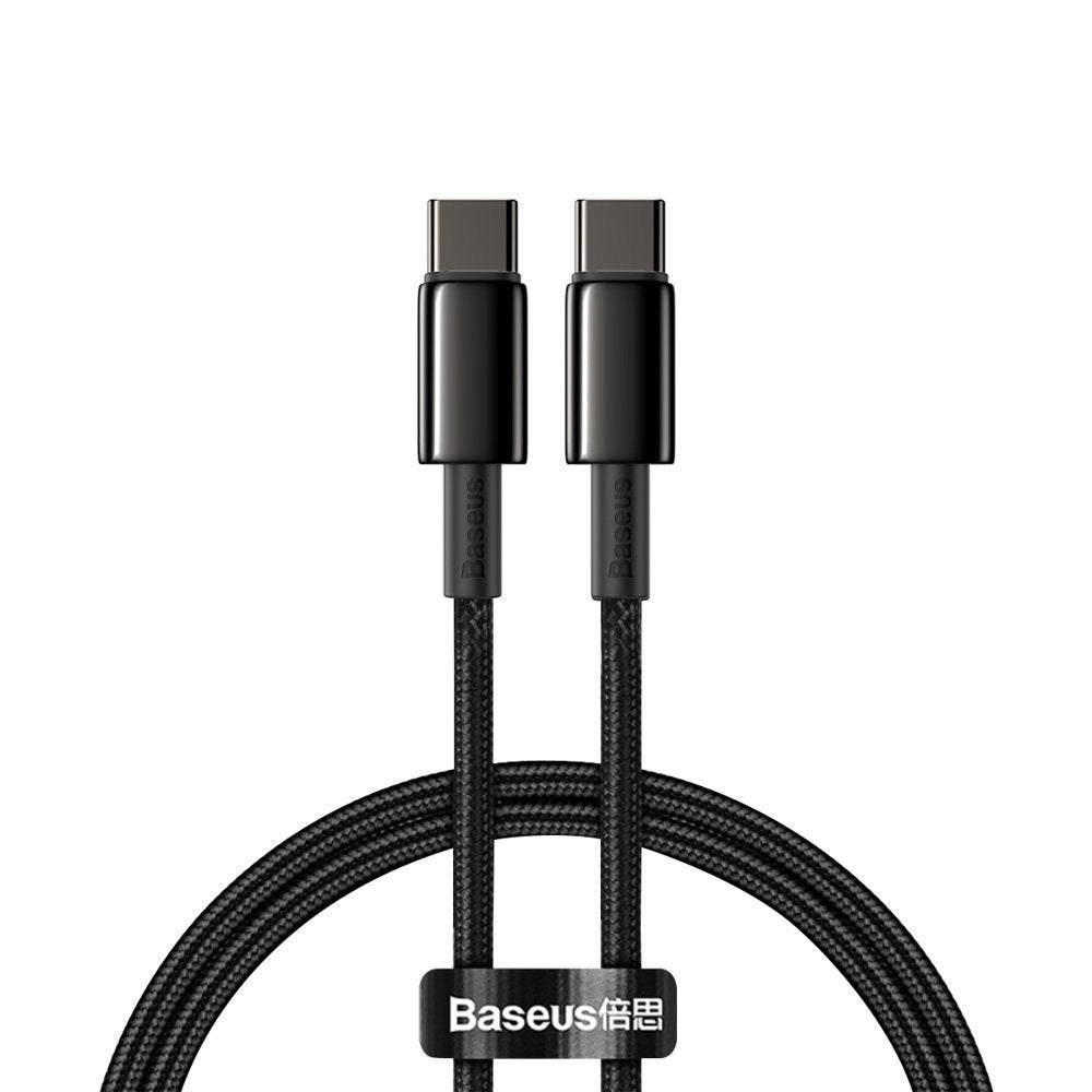Kabel Baseus CATWJ-01 USB-C - USB-C PD QC 100W 5A 1m