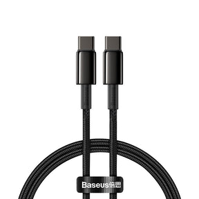 Kabel Baseus CATWJ-01 USB-C - USB-C PD QC 100W 5A 1m
