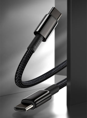Baseus CATWJ-A01 Kabel USB-C – USB-C PD QC 100W 5A 480Mb/s 2m